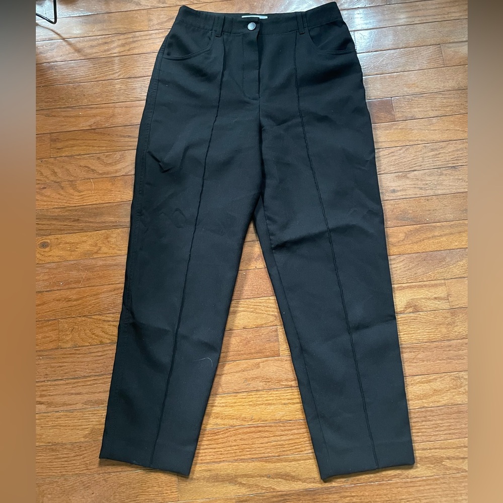 Reiss Black Tapered Trouser